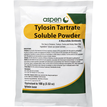 TYLOSIN TARTRATE 100G